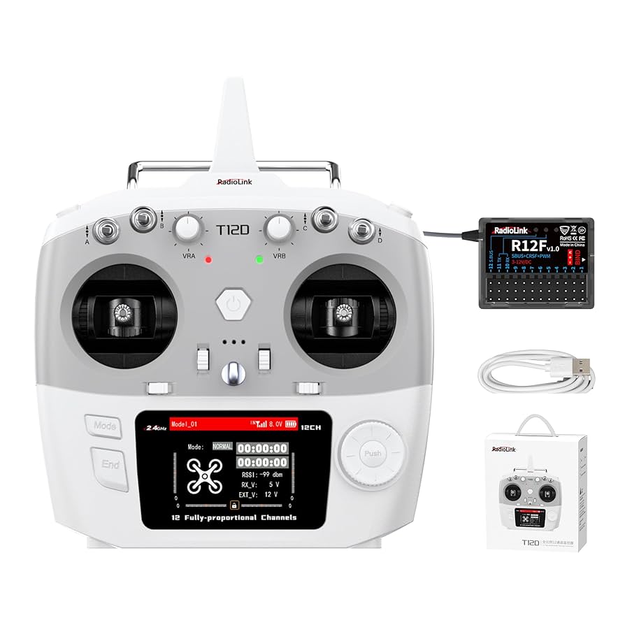 Amazon.com: Radiolink T12D 12 Channels RC Transmitter and