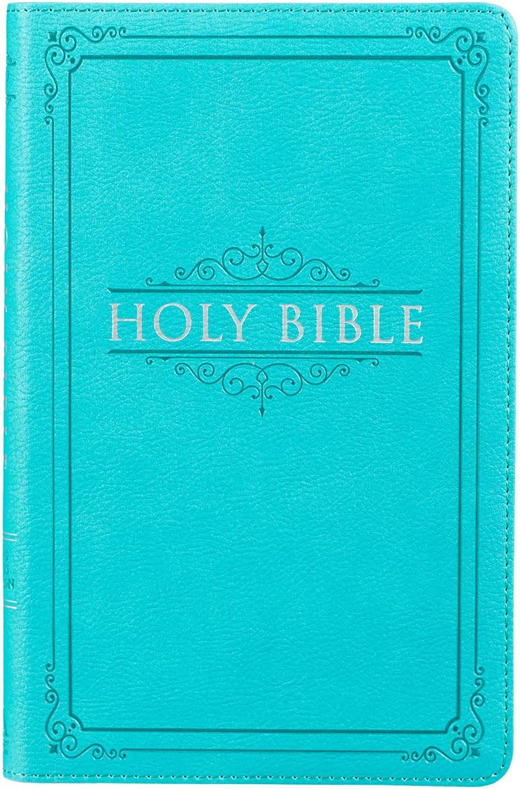 KJV Holy Bible, Gift Edition Faux Leather, King James Version, Teal (KJV Gift Editions)