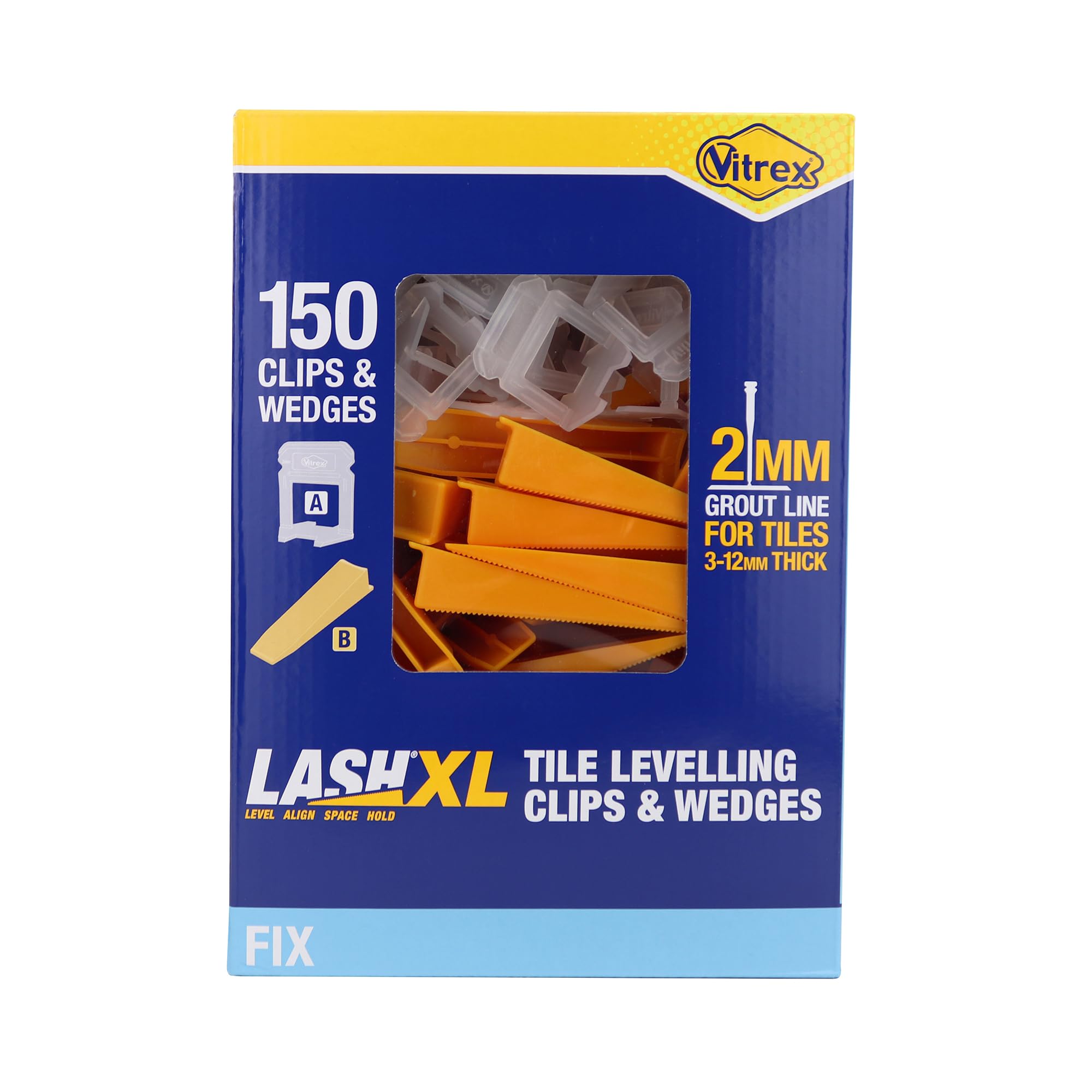 Lash Clips & Wedges (Tub 150)