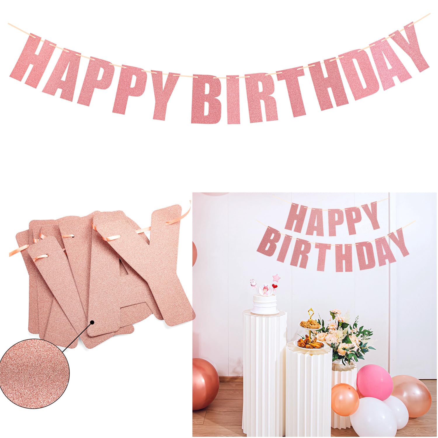 Sweet 16 Decorazioni Per Feste Palloncini Foil Con Numeri In Oro Rosa Ragazza Di 16 Anni Bomboniere Di Buon Compleanno Fornure Per Sedici Anniversario - Foto 10