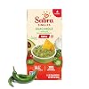 Sabra Spicy Guacamole Dip Cups for On the Go Snacks & Lunches, 2 Oz Singles Pack of 4 - Made with Real Hass Avocado - Non-GMO, Dairy-Free, Vegan, Vegetarian, Kosher & Gluten-Free