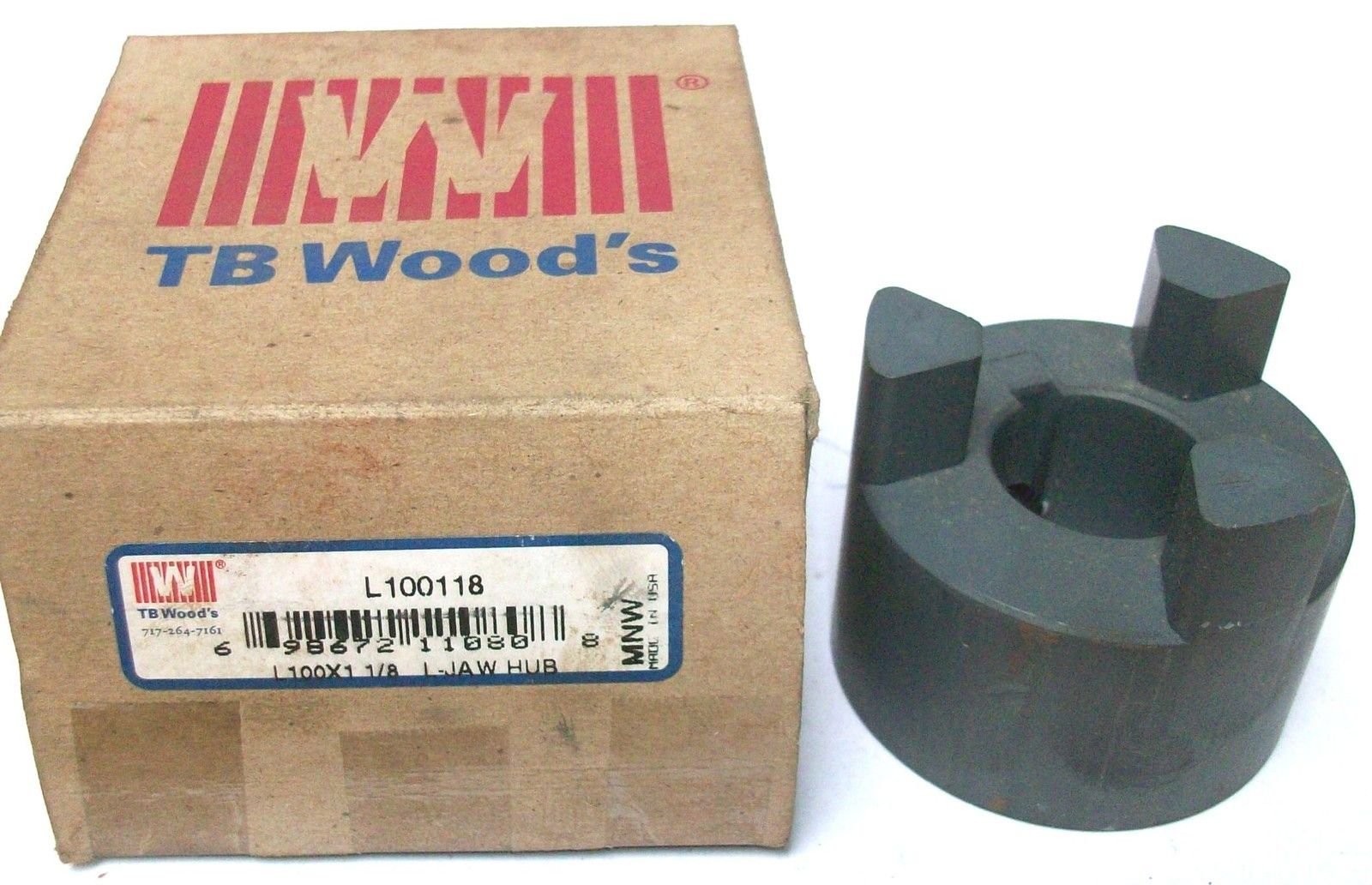 TB Woods L100X1 1/8 L-JAW HUB (L100118)