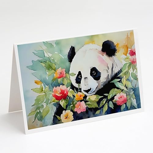 Miniatura 15 de Caroline's Treasures DAC2871GCA7P - Tarjetas de felicitación de bisonte americano, paquete de 8 tarjetas en blanco con sobres, tamaño A7, 5 x 7