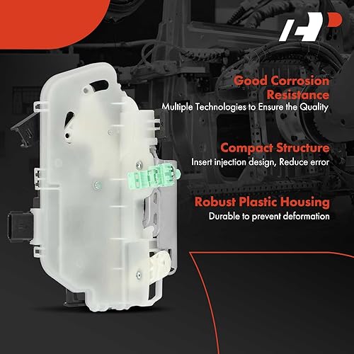 Miniatura 5 de A-Premium Actuador de bloqueo de puerta compatible con vehículos Ford F-150 F150 2009-2014, sin cerraduras eléctricas, lado delantero derecho del