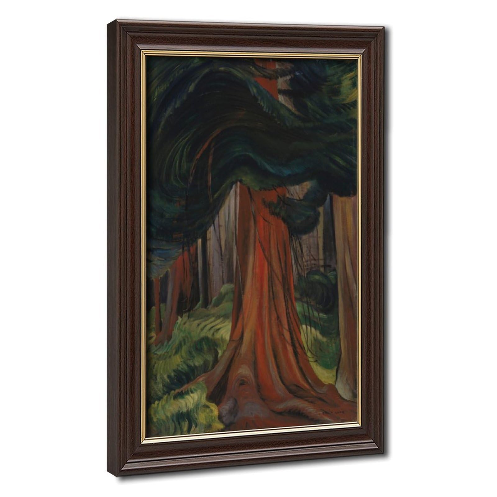 Toile de cèdre rouge Emily Carr pour une décoration murale de bureau apaisante - 8