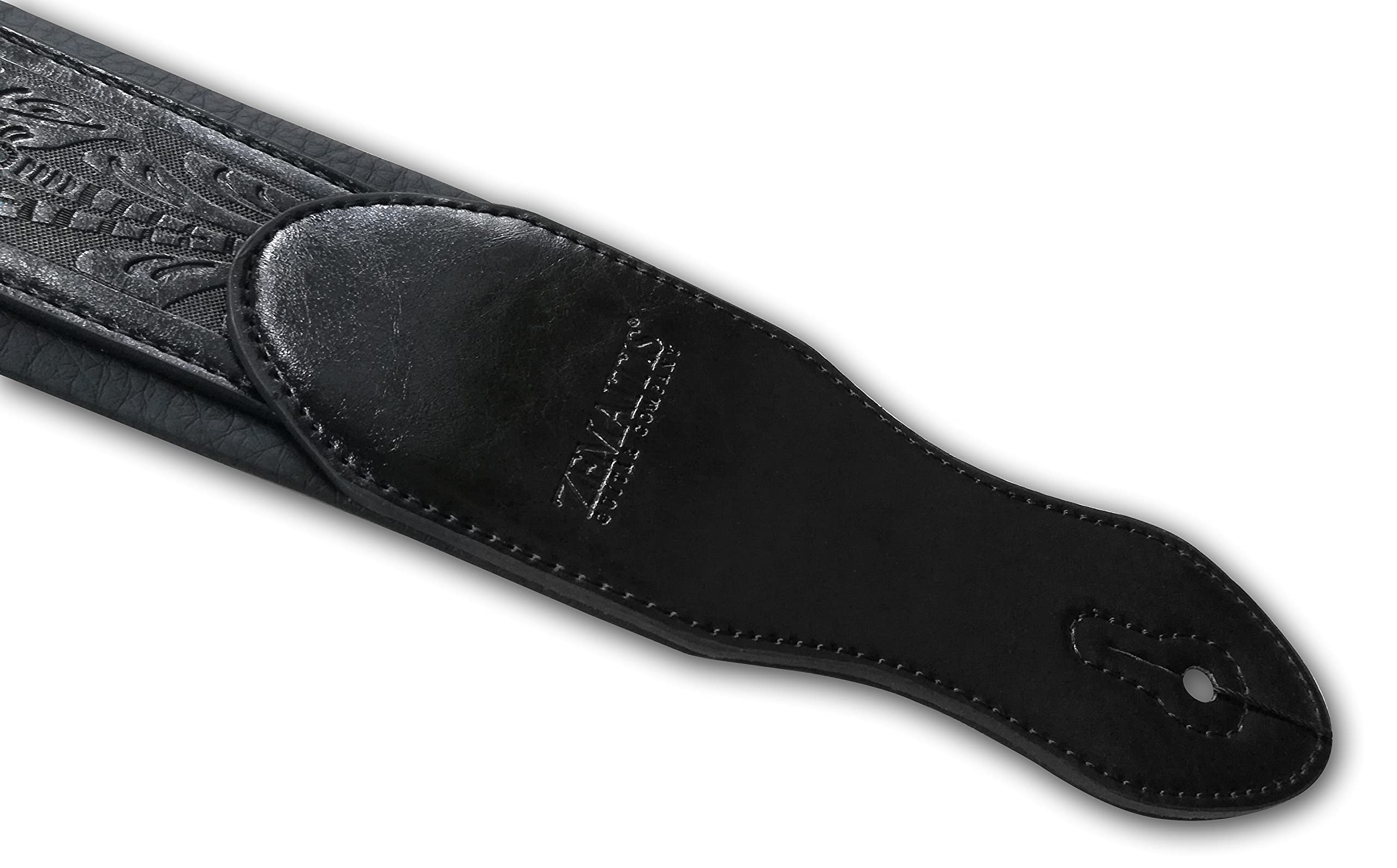 Zemaitis Embossed Leather Strap