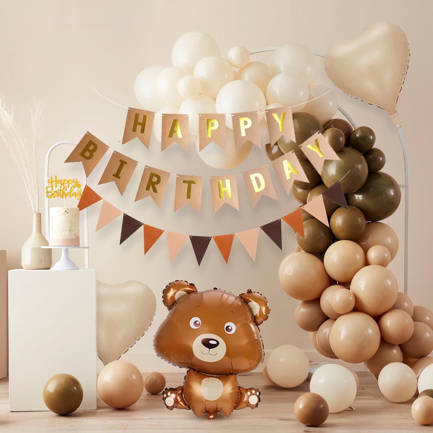 Globos Para Fiesta Kit Decoracion Feliz Cumpleaños Xv Años