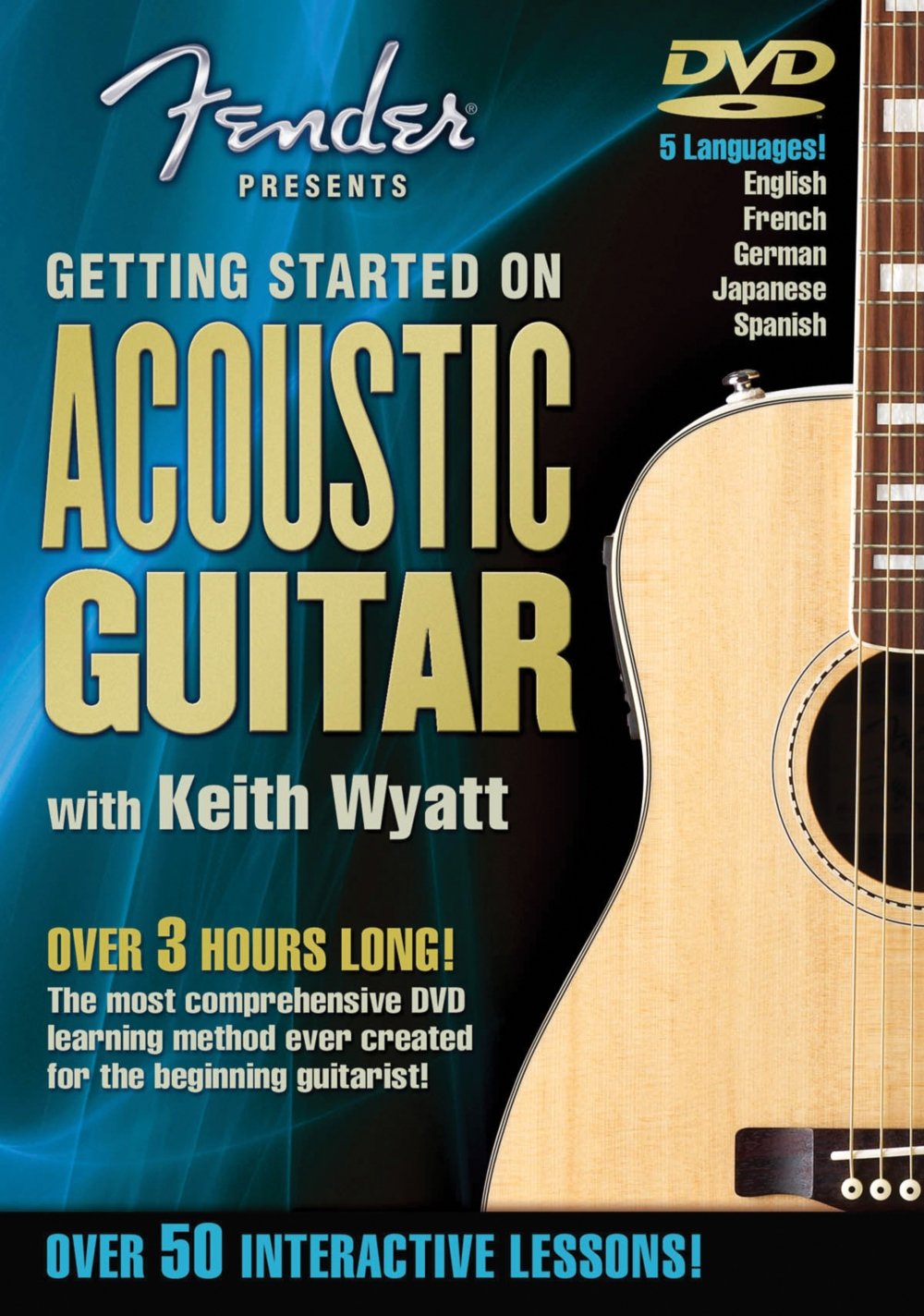 Hal Leonard Fender DVD Package - Getting Started On Acoustic Guitar      Sheet music