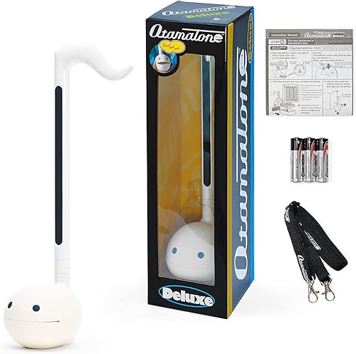 Miniatura 7 de Otamatone Unicornio + Instrumento Musical Electrónico Blanco Sintetizador Portátil Set Coleccionista Deluxe + Regular 2 Pc Set