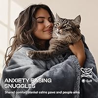 Vista 42 de Cobija impermeable para mascotas, a prueba de líquidos y orina, para sofá, cama, sillón, reversible, vellón, forro polar, protector de muebles