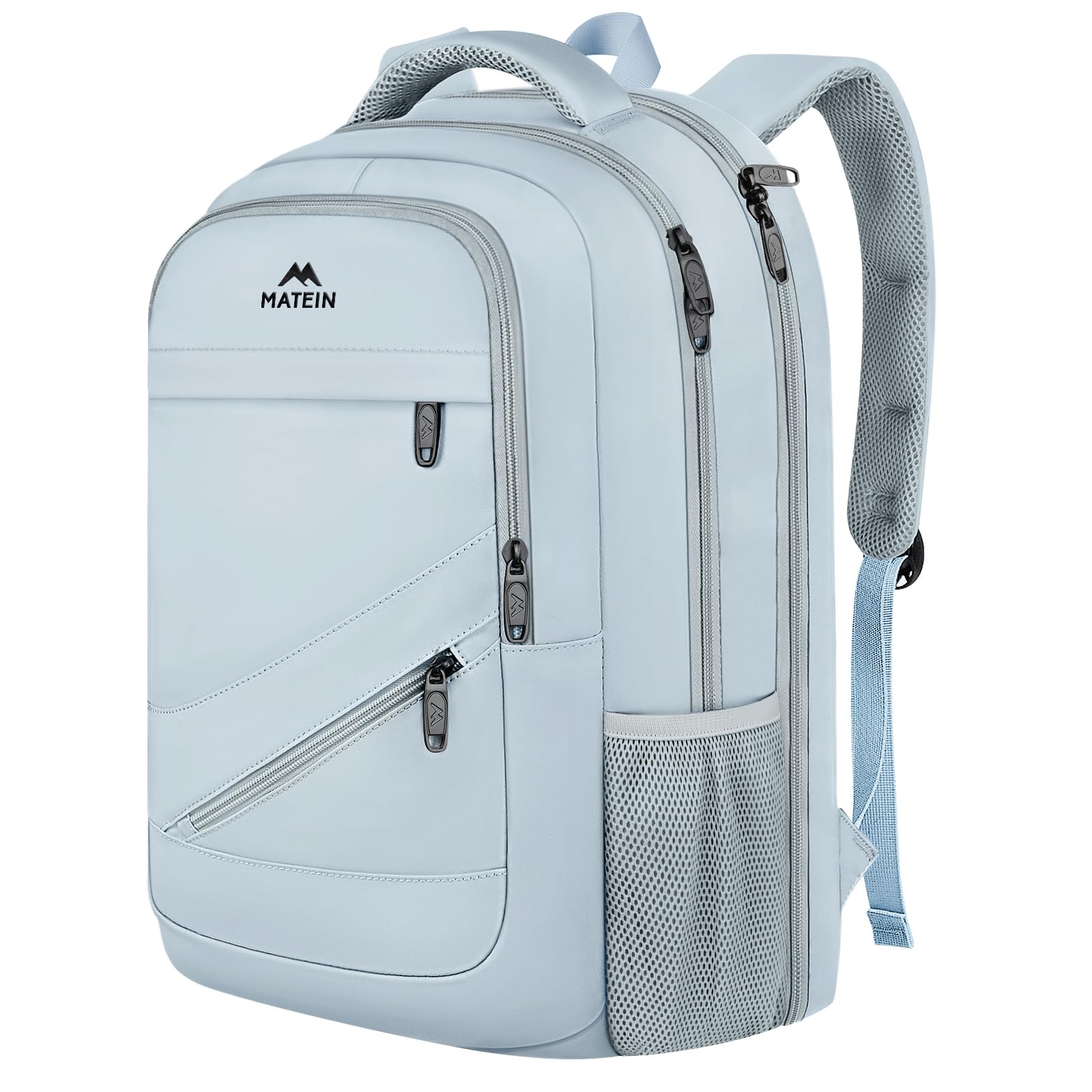 MATEIN Laptop Backpack 17 Inch, Womens Large Work Commute Backpack with Front Pocket, Water Resistant Anti Theft Computer Bag for Students, Travel