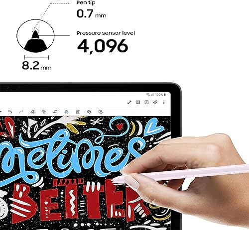 Miniatura 15 de Galaxy Tab S9 FE S Pen para Samsung Galaxy Tab S9 FE Stylus Pen repuesto Galaxy Tab S9 FE Plus S Pen con 4,096 niveles de presión + 5 puntas gratis