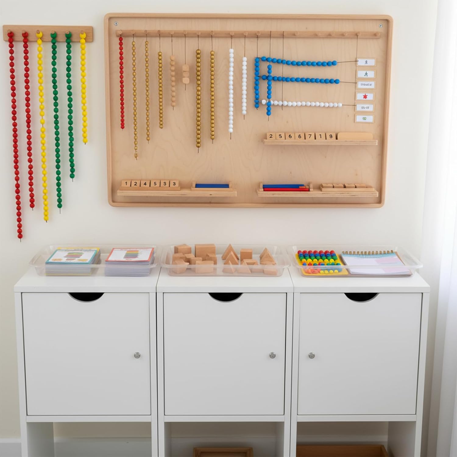 24 Pcs Plastic Art Trays Activity Craft Tray Organizer Serving Tray Stackable Storage Sand Trays for School Painting Beads Office DIY Projects (11.2 x 8. 07 x 1.1 Inch)(Clear) - Image 7