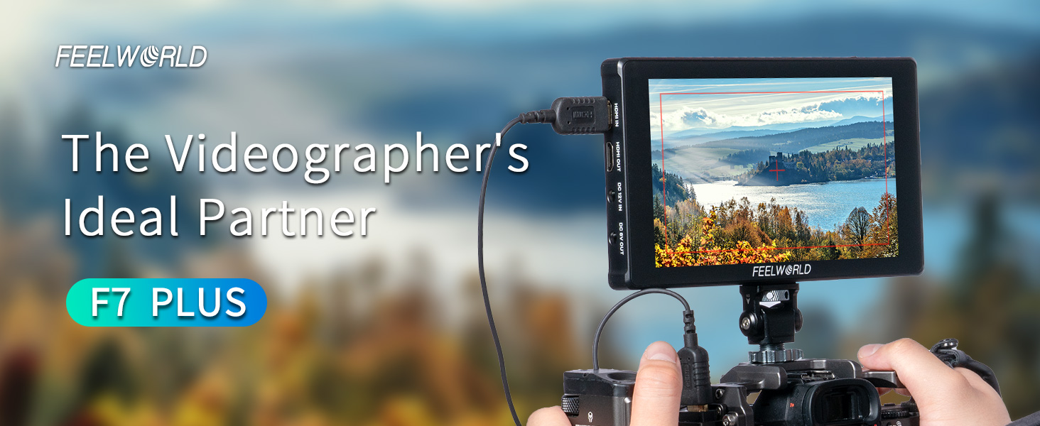 Amazon.com : FEELWORLD F7 Plus 7 Inch 1200nit DSLR Camera Field