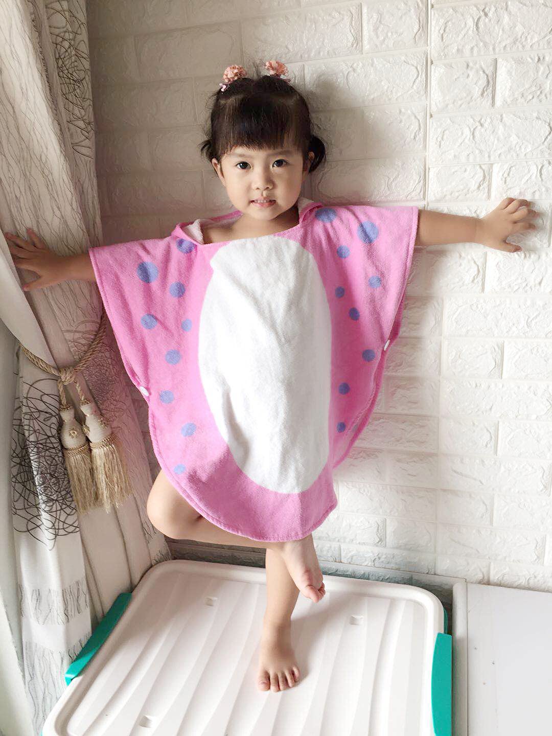 Toalla de baño para niños, 100% algodón, con capucha, toalla de playa, poncho de natación, toalla de piscina, diseño de dinosaurio, para niños y niñas de 0 a 8 años