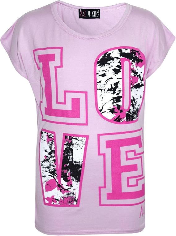 Love Splash Print Stylish Fashion 