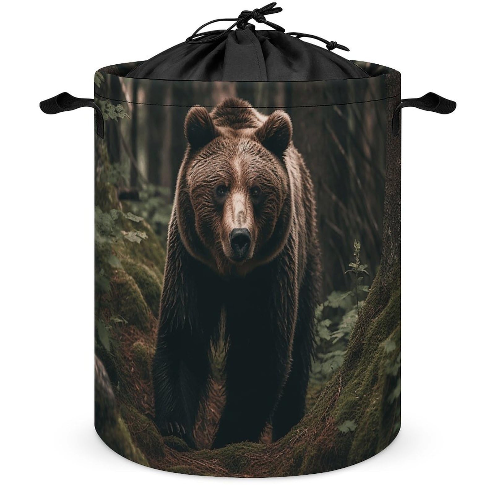 Panier à linge imperméable ours pour vêtements de famille