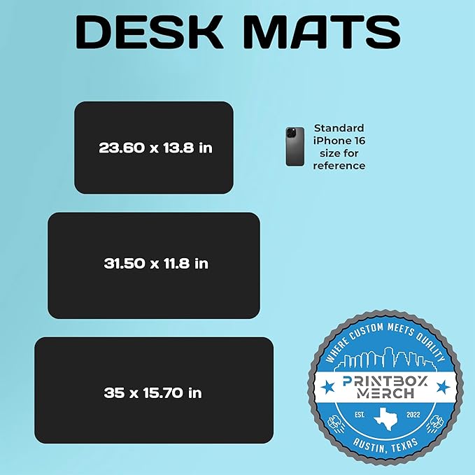 Alfombrilla de Escritorio Personalizada con Imagen, Logo o Texto miniatura 2