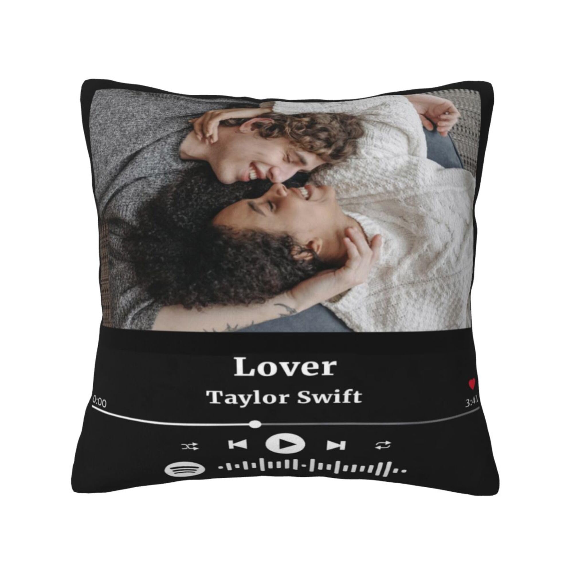 NGGBBDYGB Personalized Custom Pillow Customized Throw Pillow Cover 18x18 Photo Pillow