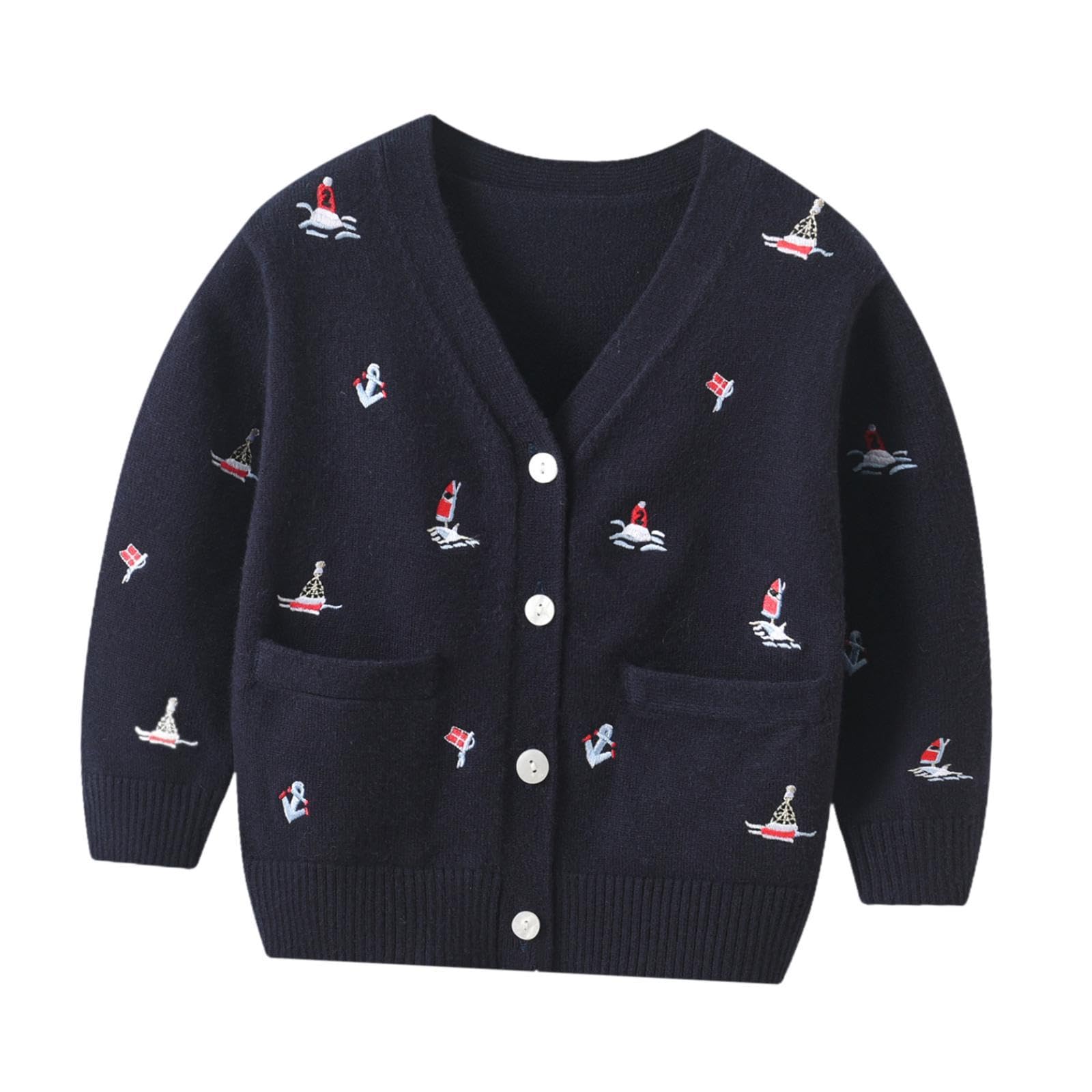 Cárdigan de Punto para Niños Y Niñas de 2 a 4 años.