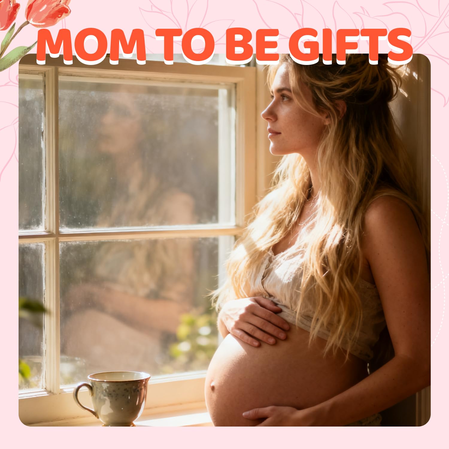 HAPPYPOP Pregnant Mom Gifts - Maternity Socks for Expectant Mothers, Thoughtful Choices for IVF Journeys