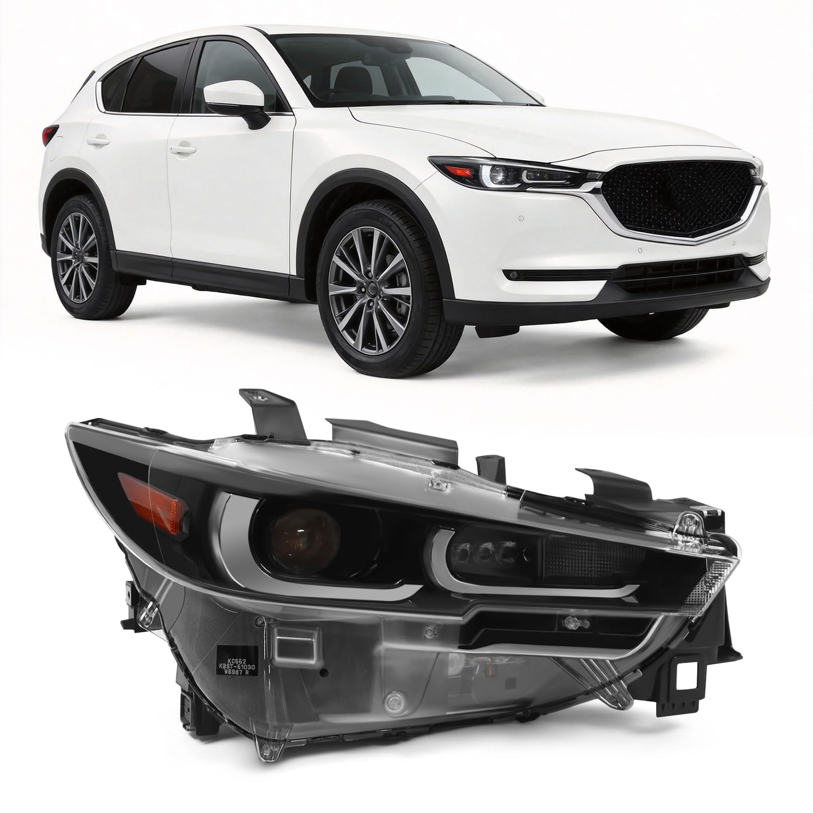 Photo 1 of Jecoupoon Right Headlight Assembly for CX-5 (2022-2024)