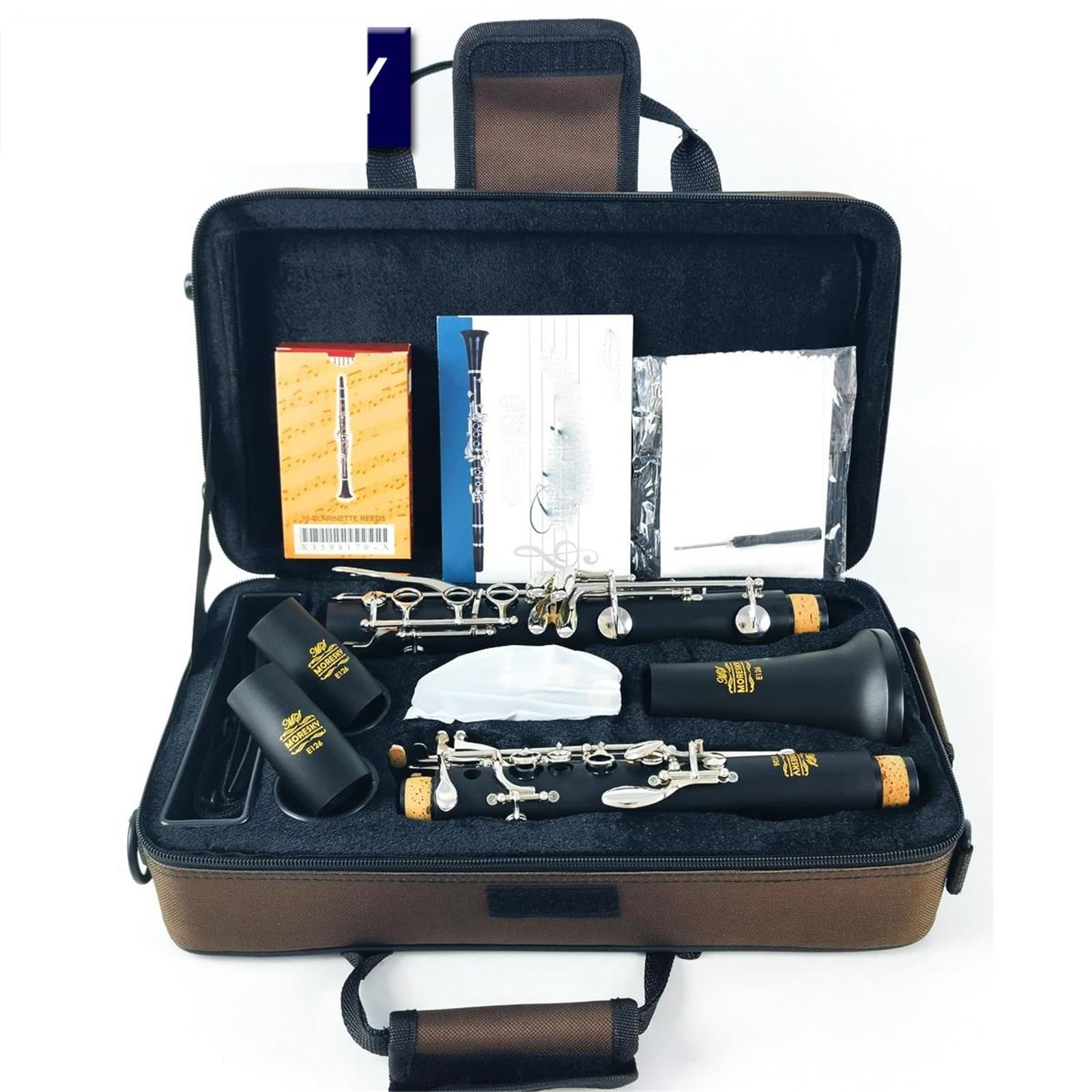 Clarinete De 17 Teclas Si Bemol (Bb) Clarinete | Instrumento de goma dura