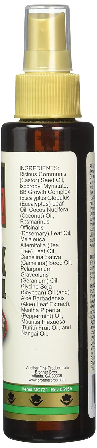 African Royale Jamaican Black Castor Oil 5 Oz