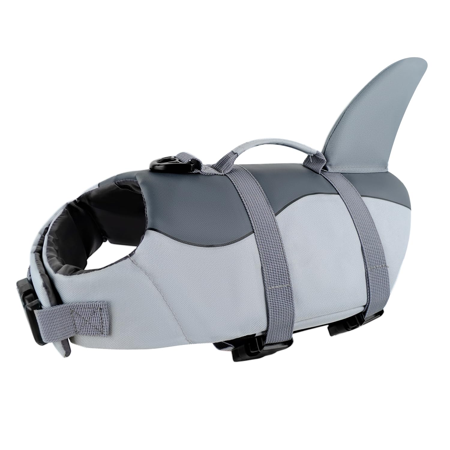 Voarge Dog Life Vest, Swimming Float Jacket Adjustable, Dog Life Jacket for Small Medium