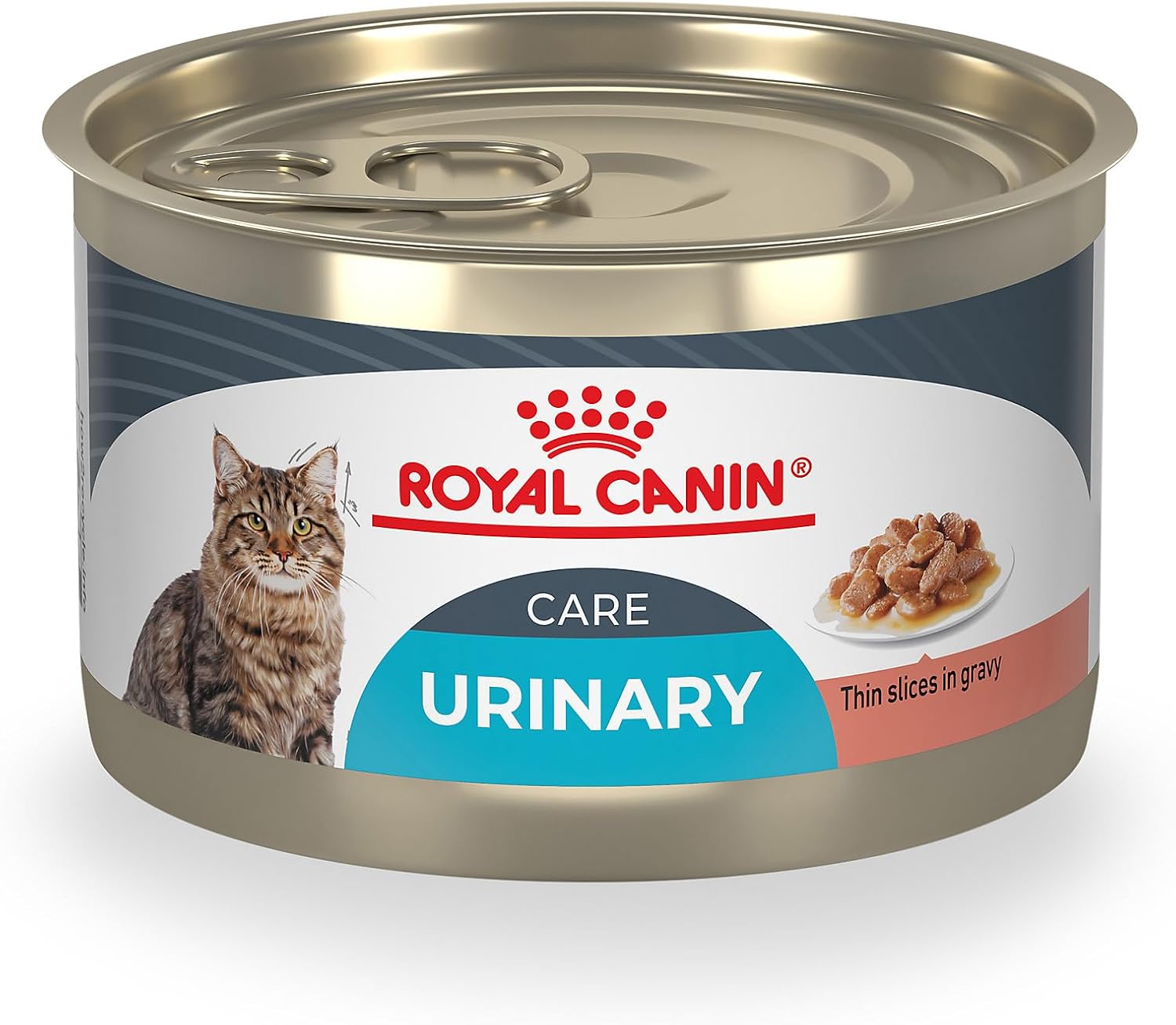 Royal Canin Feline Care Nutrition Urinary Care Adult Thin Slices in Gravy Cat Food, 5.1oz (Pack of 24)