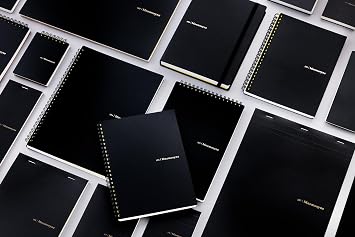 Maruman Mnemosyne Spiral Notebook, 160 Pages, A5 5.83x8.27 8mm Wide Ruled