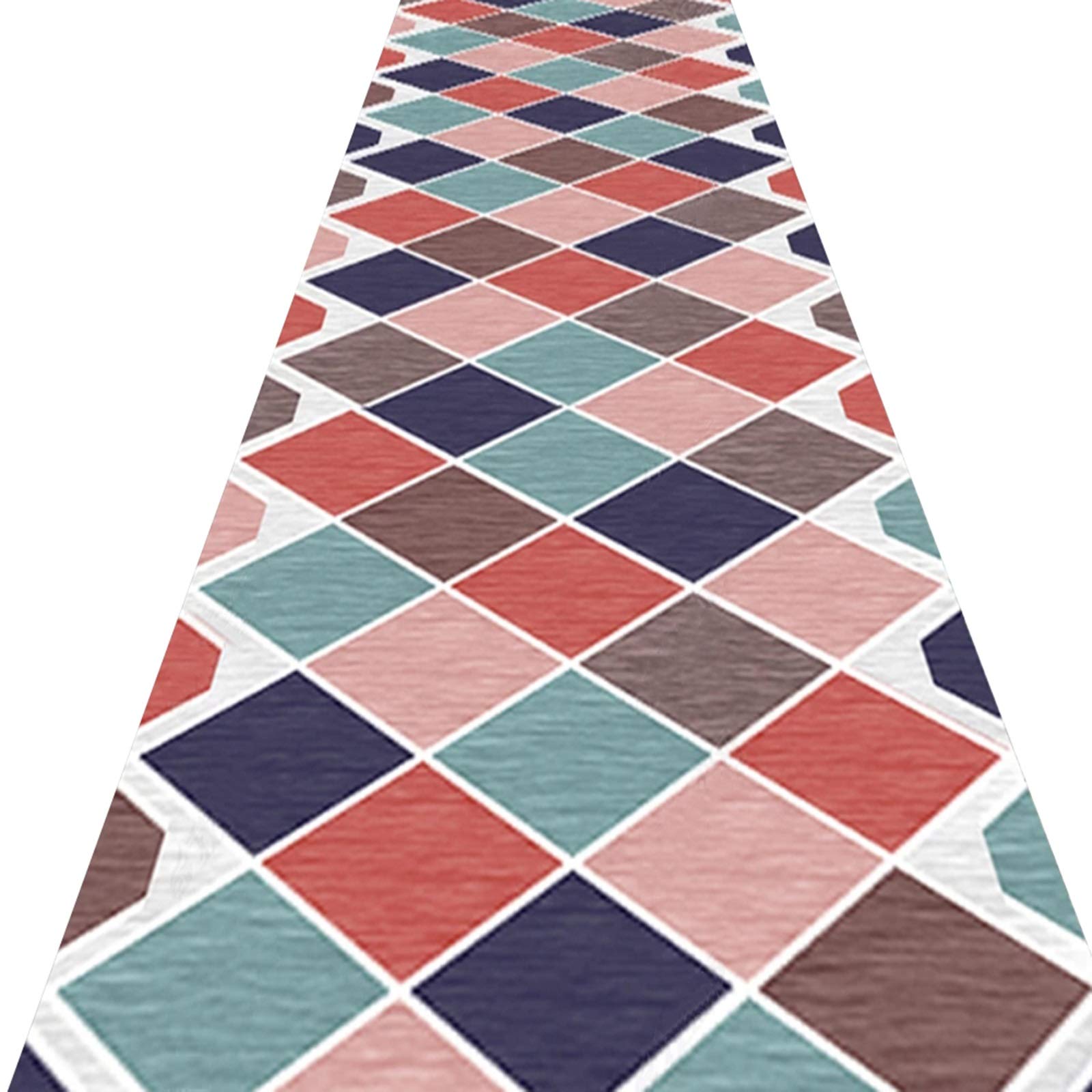 Tapis de passage d'allée rhombe ZRUYI pour sublimer votre entrée