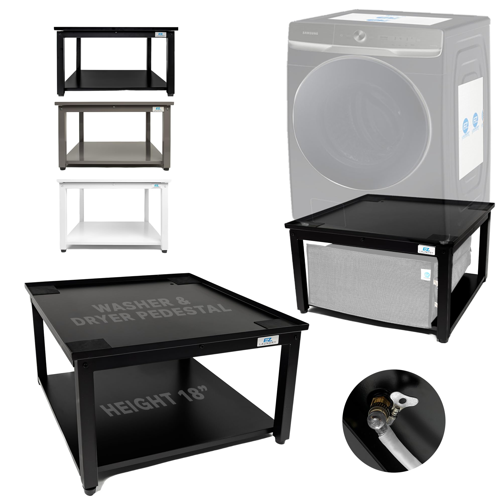 Amazon.com: Washer and Dryer Pedestal - 24