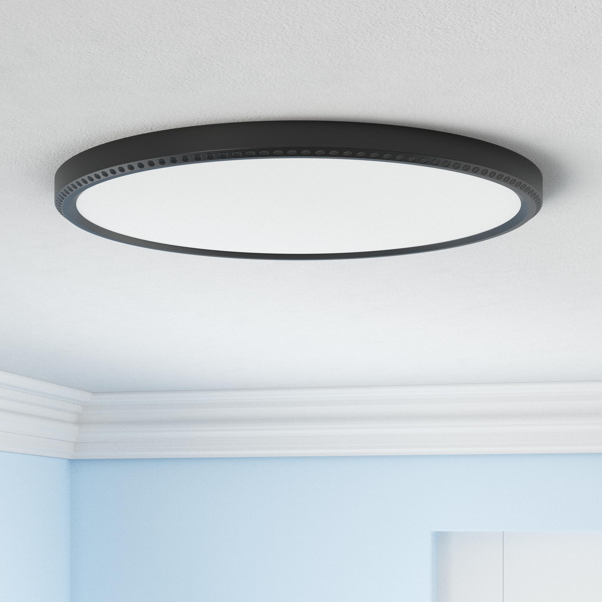 12Pack 28W 3200lm LED Flush Mount Ceiling Light, Super Slim