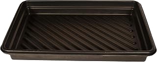 UltraTech 1033 Polyethylene Ultra-Utility Tray, 30 Gallon Capacity, 52-1/4" Length x 33-3/4" Width x 5" Height, Black
