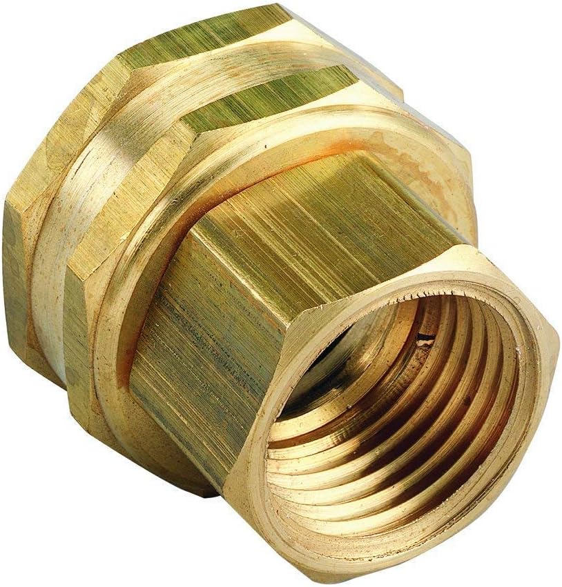 Orbit 50060 3/4" MPT or 1/2" FPT x 3/4" FHT Brass Adapter
