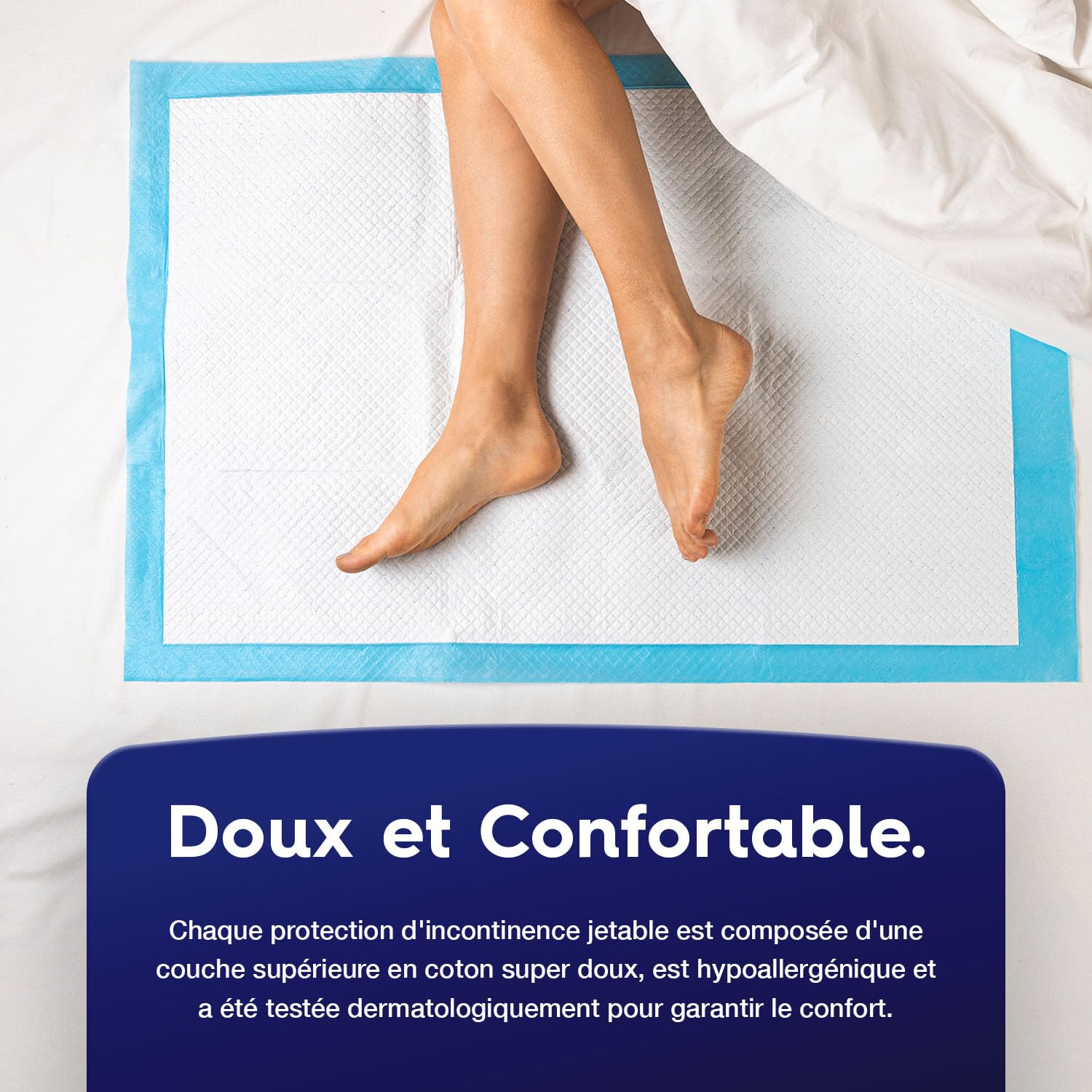 30 x Pulp alèses de Protection jetable pour Incontinence 90cm x 60cm | Tapis de Protection imperméables absorbants pour Matelas, canapé et Chaise pour Enfants, Adultes et Personnes âgées