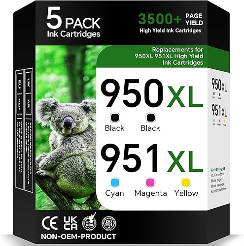 Miniatura 8 de Cartuchos de tinta 65XL compatibles con HP Ink 65 High Yield Work para HP Deskjet 3700 3755 3752 3772 2600 2652 2655 Envy 5055 5000 5052 Cartuchos