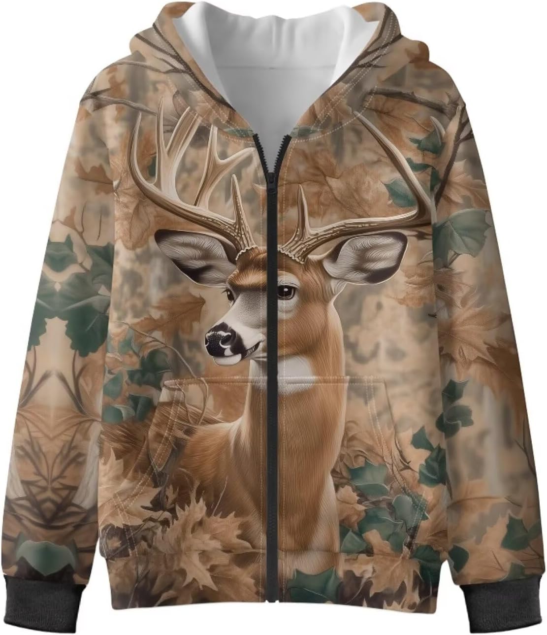 Kids Zip up Hoodies for Boys Fleece Jacket 6-16 Years Lightweight Winter Outdoor School Outfits with Pockets