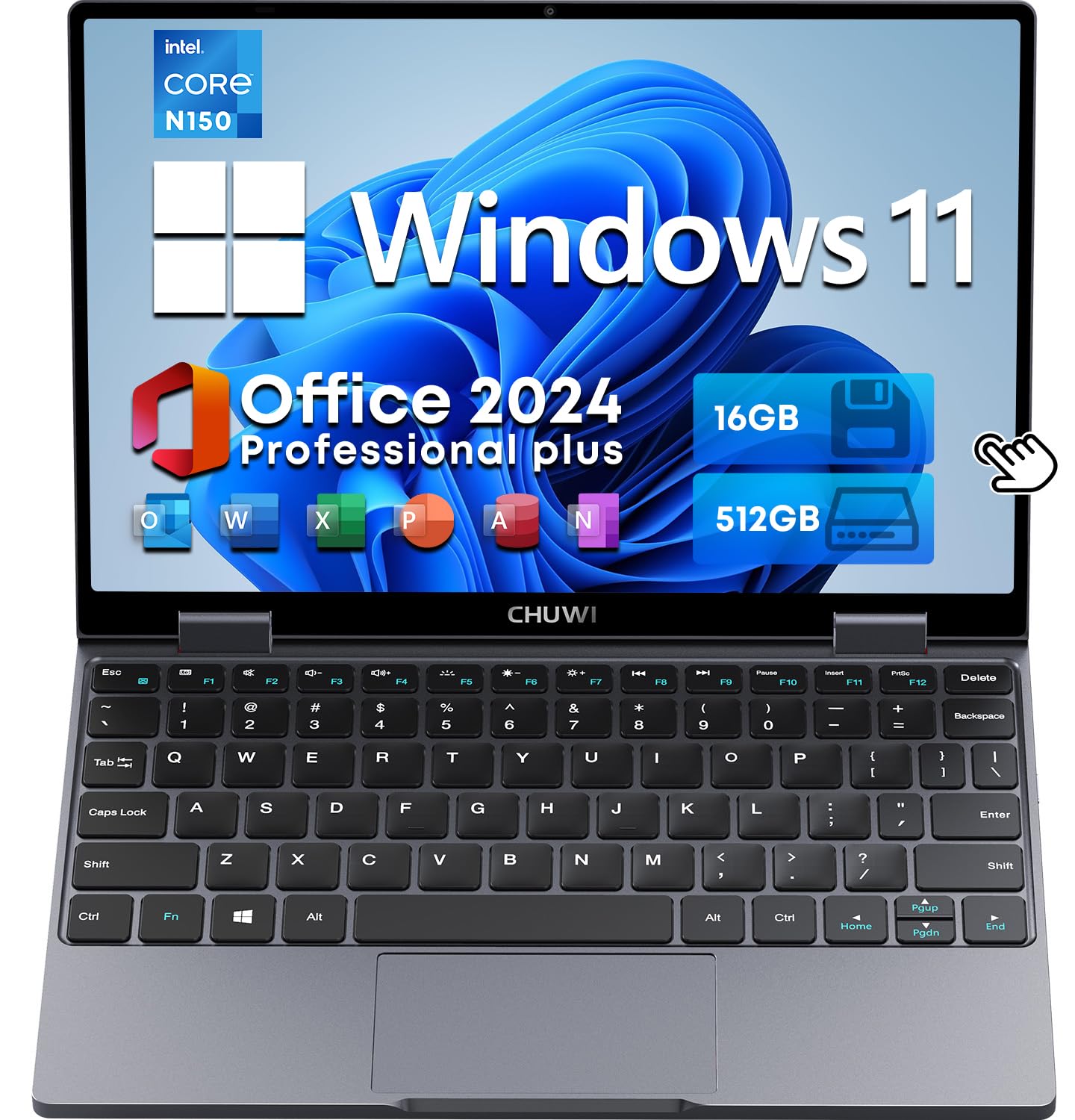 その他ノートPC本体 CHUWI minibook Windows 11 Amazon.co.jp: CHUWI 2in1 ノートパソコン MiniBook X windows 11