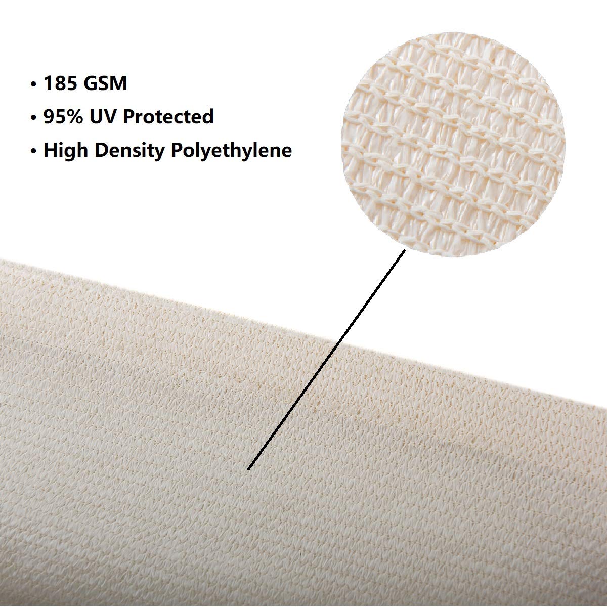 Buy AsterOutdoor Sun Shade Sail Rectangle 10' x 13' UV Block Canopy for