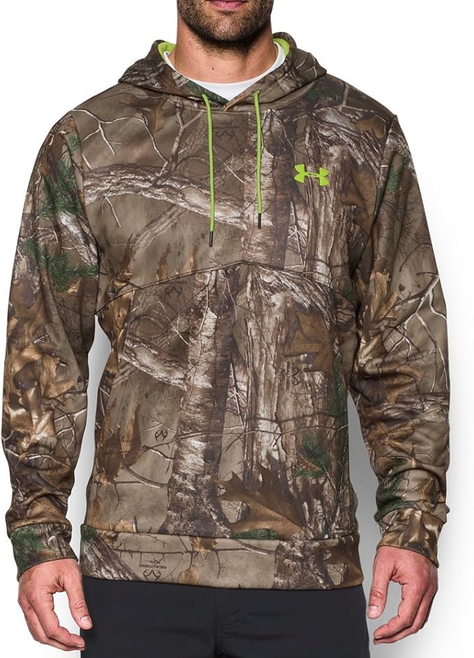 Under Armour hombres de aroma control sudadera con capucha de camuflaje -  1286092, Realtree Ap-Xtra/Velocity : Amazon.es: Ropa