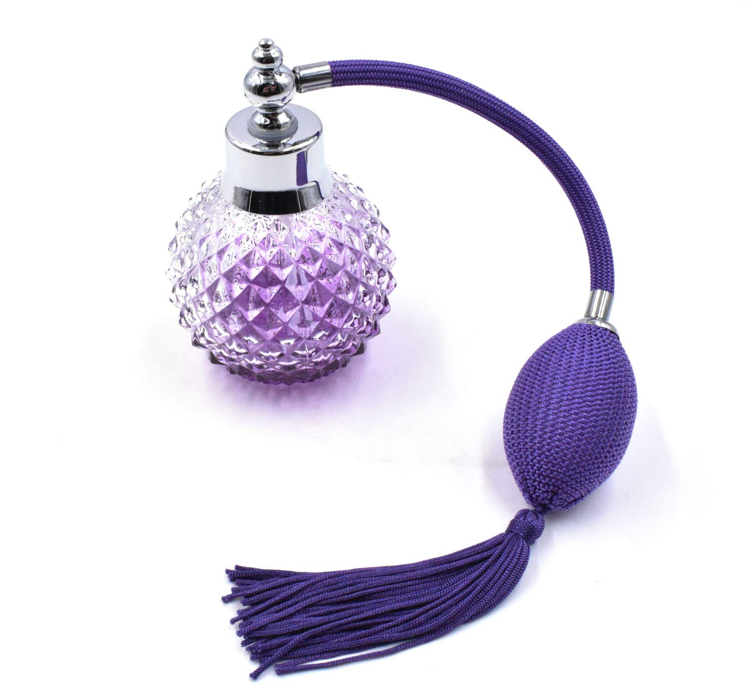 Art Beauty Crystal Art Vintage Style Refillable Perfume Atomizer Long Spray Bottle 100ml