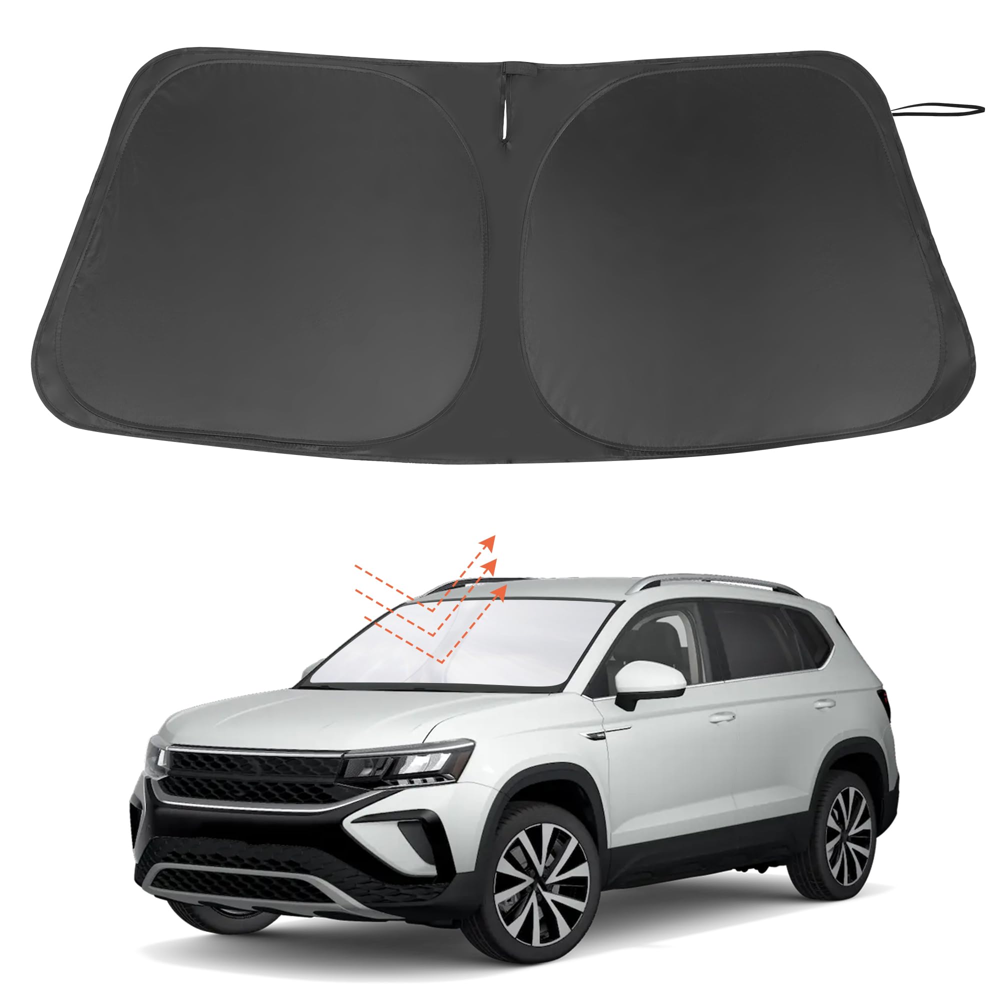 Windshield Sun Shade for 2022-2026 Volkswagen Taos Accessories
