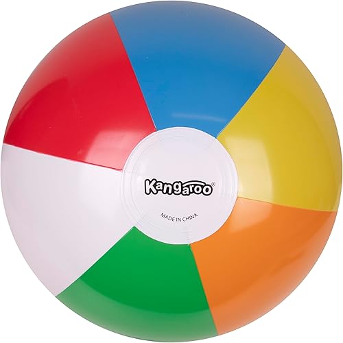 Miniatura 4 de Kangaroo Paquete de 12 pelotas inflables de playa a granel para niños y adultos, juguetes inflables de fiesta en la piscina, juguetes de playa