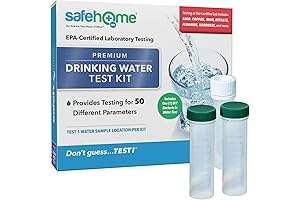 Safe Home® 50-in-1 Premium Drinking Water Test Kit