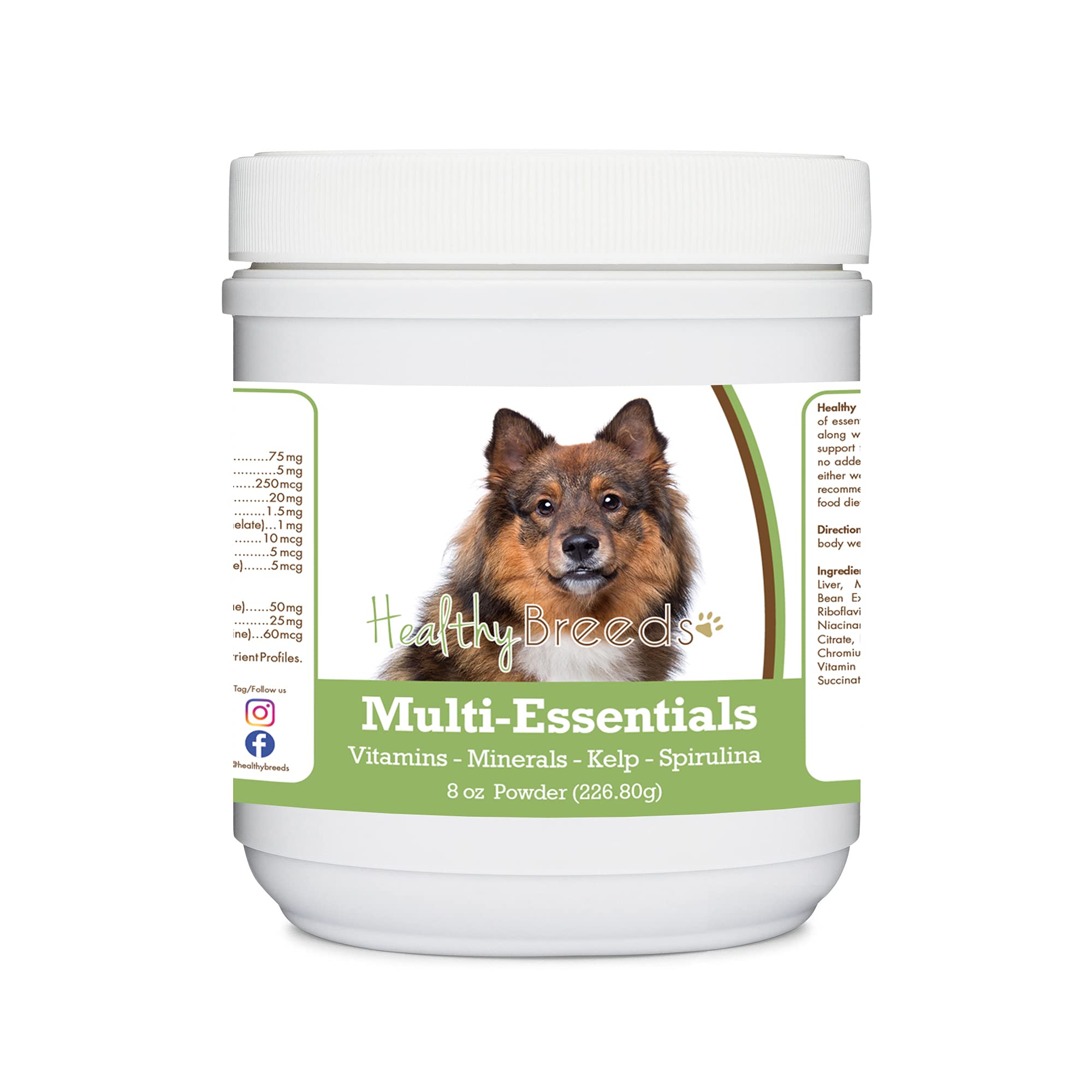 Healthy Breeds Eurasier Multi-Essentials Powder for Dogs 8 oz