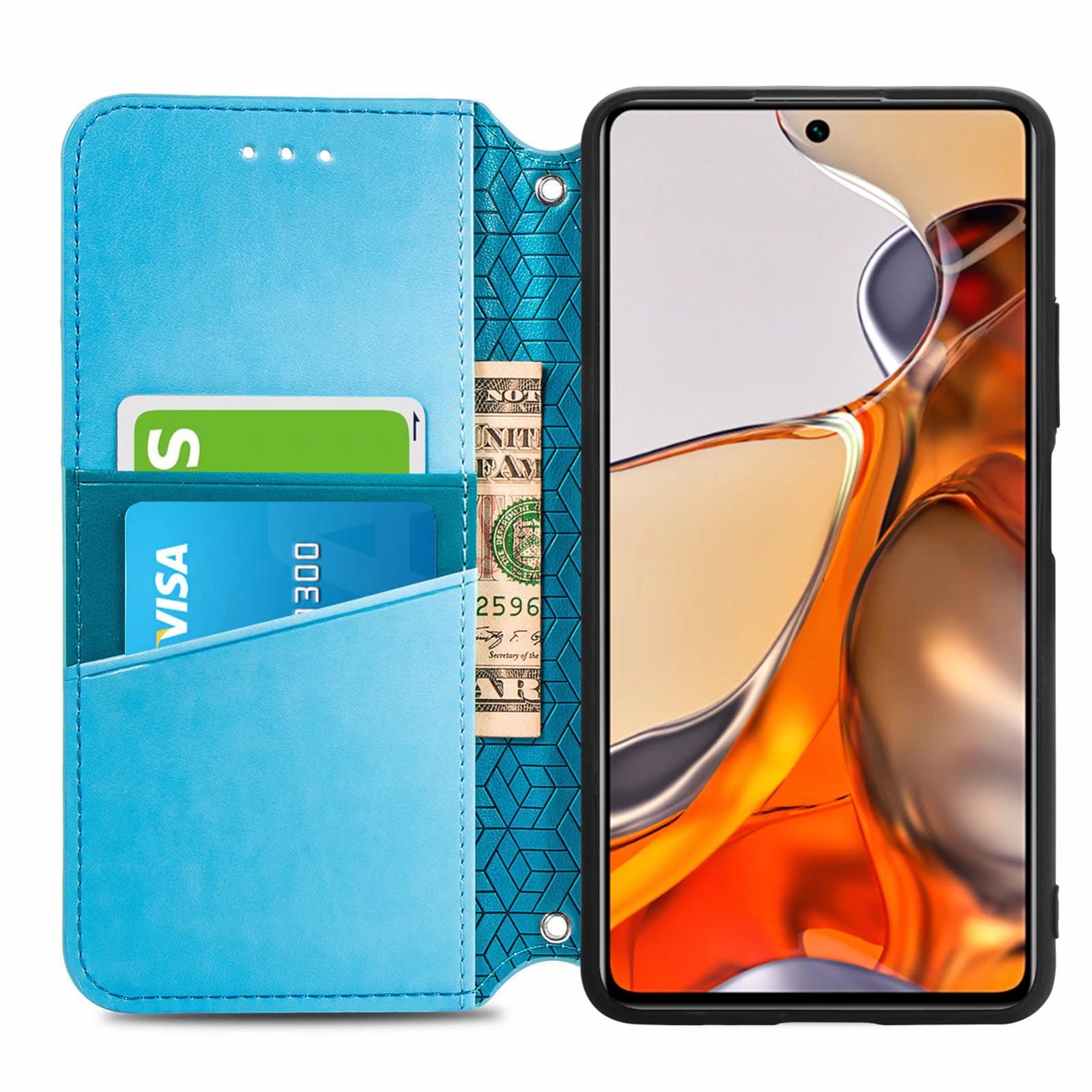 CRAVEN Cover per Motorola Moto G23, Custodia Antiurto Carte di Credito