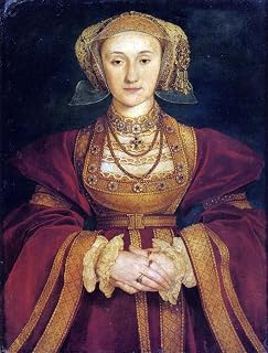 The Younger Hans Holbein Portrait of Anne of Cleves - 18" x 24" Premium Canvas Print