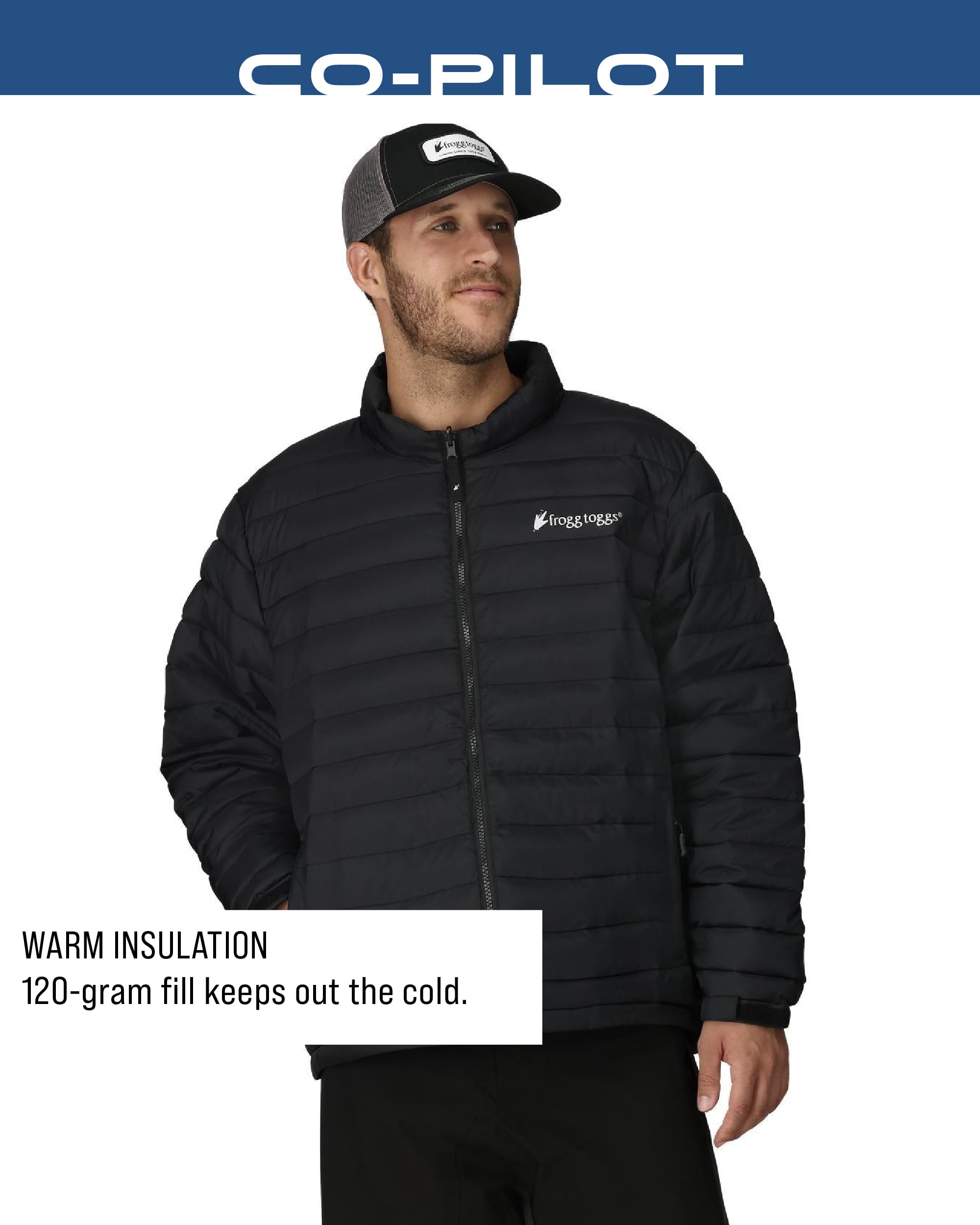 FROGG TOGGS Co-pilot Insulated Puff Jacket Co-Pilot - Chaqueta aislante Hombre (Pack de 1)